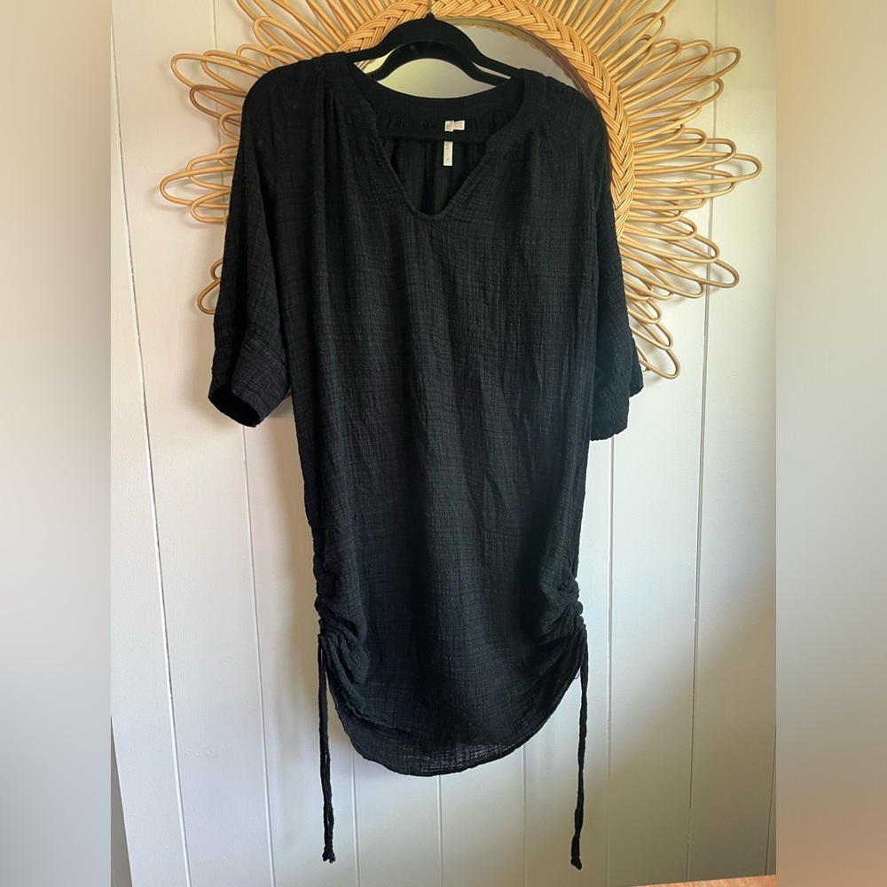 Seafolly linen blend dress